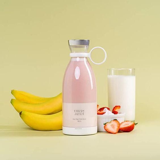 Travel Portable Mini Juice Blender USB Rechargeable Mixer Juicer for Outdoor