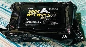 Natural  Shoe Cleaner Wipes - 1 Packs of 80